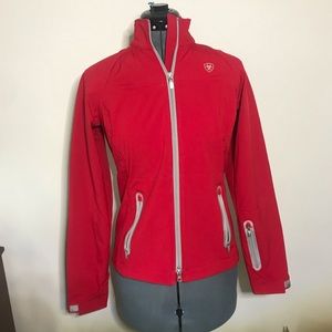 Ariat Red Soft Shell Jacket Size XS